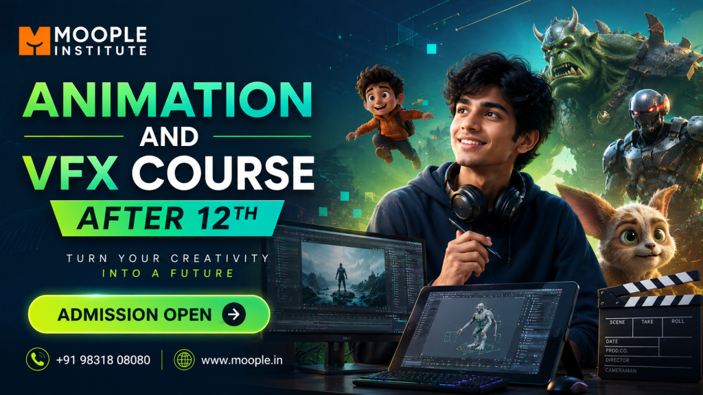 Animation and VFX Course after 12th