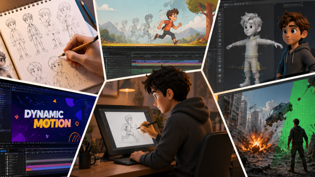 What Will You Learn in an Animation Course?