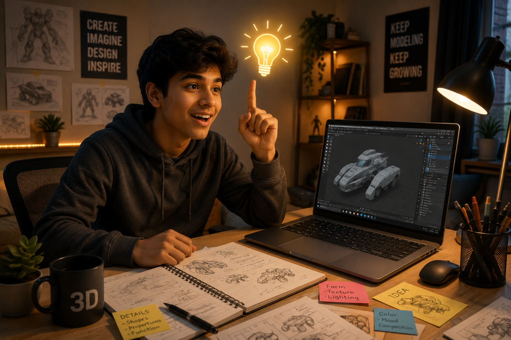 Tips to Succeed as a 3D Artist