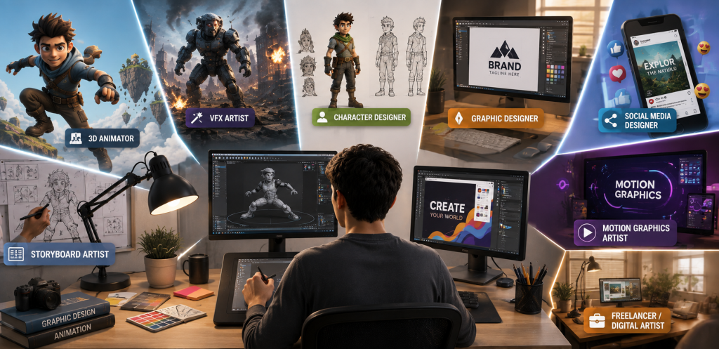 Animation and Graphic Design Course